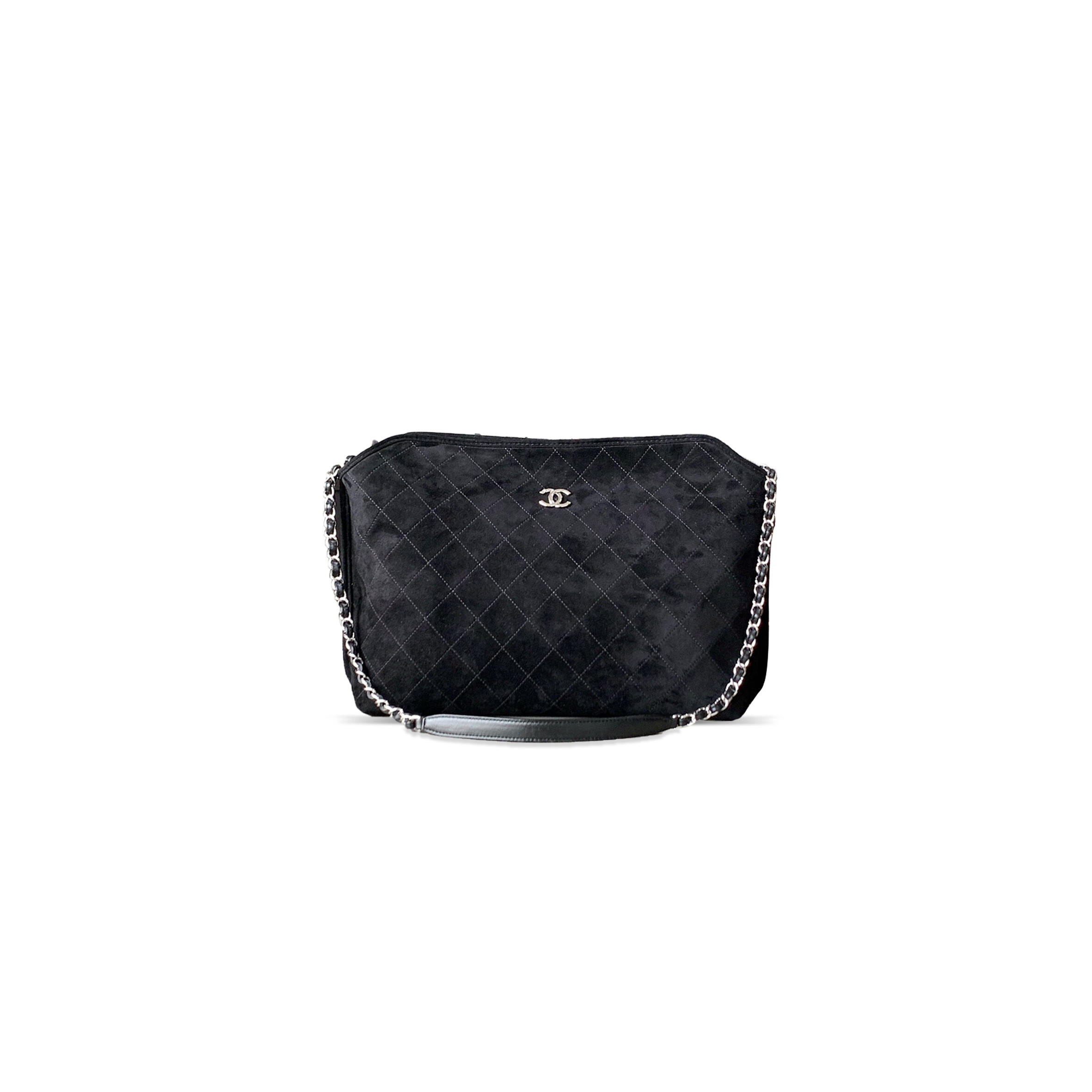 CHANEL EDINBURGH NUBUCK HIGHLANDER MESSENGER BAG 6989459 (33*27*11cm)